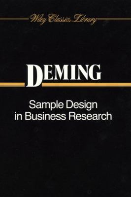 Sample Design in Business Research 0471523704 Book Cover