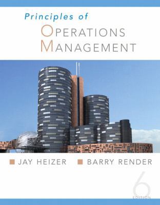 Principles of Operations Management 0131865129 Book Cover