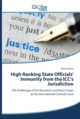 High Ranking State Officials' Immunity from the... 3639612116 Book Cover