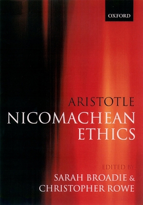 Nicomachean Ethics 0198752717 Book Cover