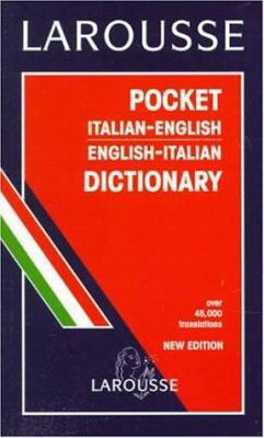 Larousse Pocket Italian/English Dictionary [Italian] 203420705X Book Cover