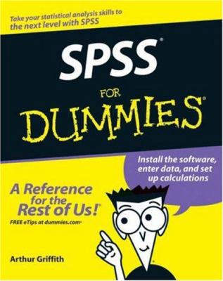 SPSS For Dummies 0470113448 Book Cover