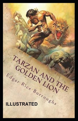 Paperback Tarzan and the Golden Lion Illustrated Book