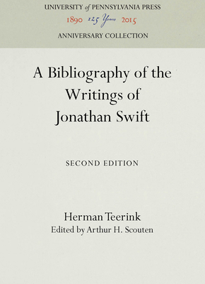 A Bibliography of the Writings of Jonathan Swift 1512807656 Book Cover