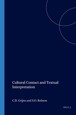 Cultural Contact and Textual Interpretation 906765079X Book Cover