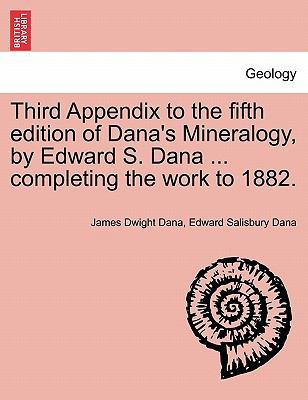 Third Appendix to the Fifth Edition of Dana's M... 124150489X Book Cover