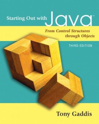 Starting Out with Java: From Control Structures... 0321479270 Book Cover