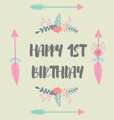 First birthday guest book (Hardcover): Birthday... 1839900261 Book Cover