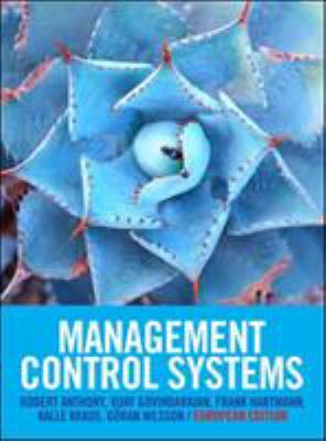 Management Control Systems (UK Higher Education... 0077133269 Book Cover
