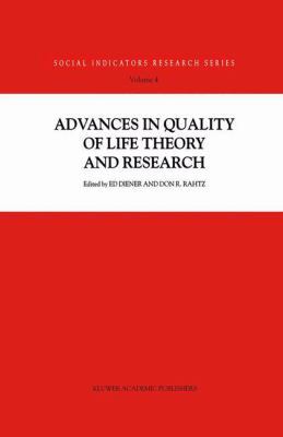Advances in Quality of Life Theory and Research 9401058598 Book Cover