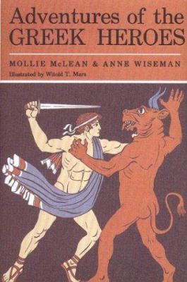 Adventures of the Greek Heroes 0395069130 Book Cover