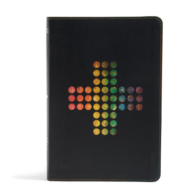 Rainbow Study Bible-NIV-Pierced Cross 143361930X Book Cover