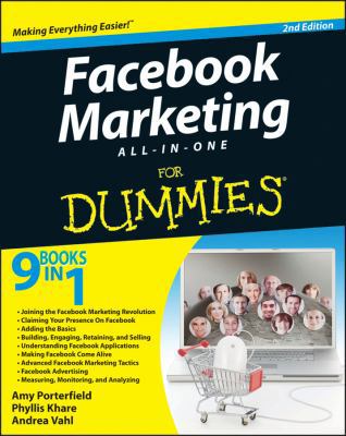 Facebook Marketing All-In-One for Dummies 1118466780 Book Cover