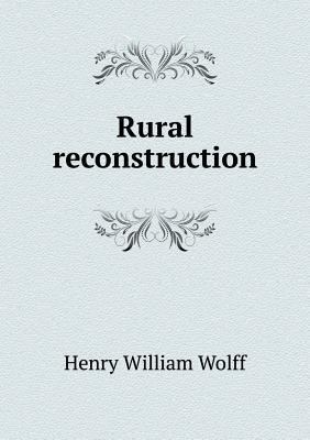 Rural Reconstruction 5518483988 Book Cover