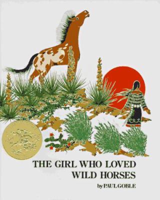 Girl Who Loved Wild Horses 0027365700 Book Cover