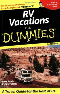 RV Vacations for Dummies 076454442X Book Cover