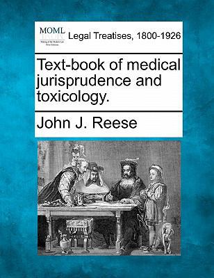 Text-book of medical jurisprudence and toxicology. 1240136048 Book Cover