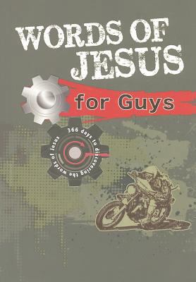 Words of Jesus for Guys 1432101323 Book Cover