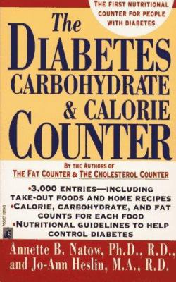 Diabetes Carbohydrate and Calorie Counter 0671695657 Book Cover