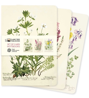 Royal Botanic Garden Edinburgh Set of 3 MIDI No... 1804177776 Book Cover