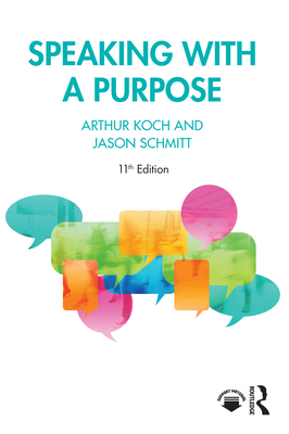 Speaking with a Purpose 1032502703 Book Cover