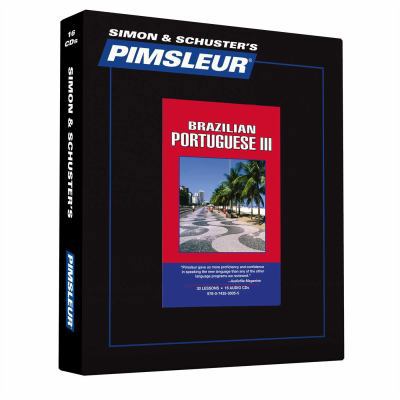 Pimsleur Portuguese (Brazilian) Level 3 CD: Lea... 0743505050 Book Cover