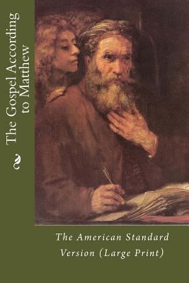 The Gospel According to Matthew: The American S... 1541326342 Book Cover