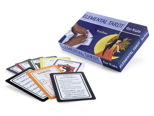 Elemental Tarot for Kids: (Tarot Kit Box Set wi... 0764341308 Book Cover