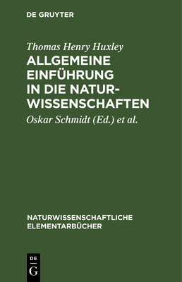 Allgemeine Einführung in die Naturwissenschaften [German] 3111161056 Book Cover