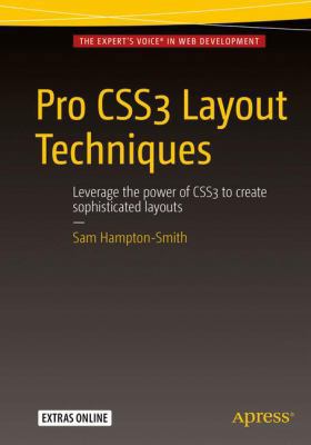 Pro CSS3 Layout Techniques 1430265027 Book Cover