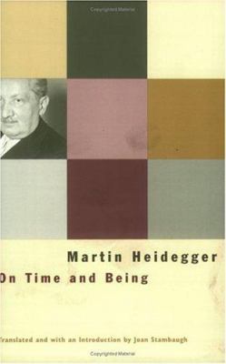 On Time and Being 0226323757 Book Cover