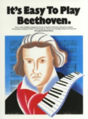 Its Easy to Play Beethoven By Scott, Daniel B00A2P8NES Book Cover