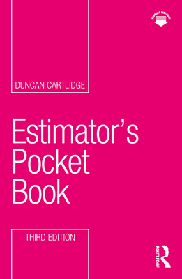 Estimator's Pocket Book 1032661526 Book Cover