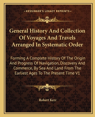 General History And Collection Of Voyages And T... 1162648562 Book Cover