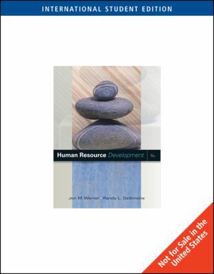 Human Resource Development. Randy L. Desimone a... 0324579314 Book Cover
