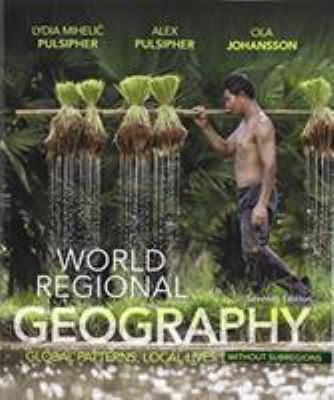 World Regional Geography Without Subregions: Gl... 1319059767 Book Cover