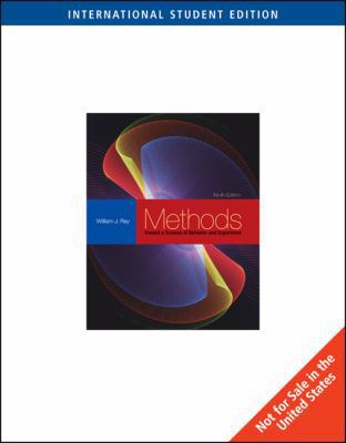 Methods - Toward a Science of Behavior and Expe... B0072DBIG8 Book Cover