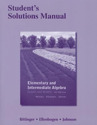 Student's Solutions Manual for Elementary and I... 032172660X Book Cover