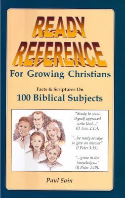 Paperback Ready Reference for Growing Christians Book