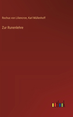 Zur Runenlehre [German] 3368032275 Book Cover