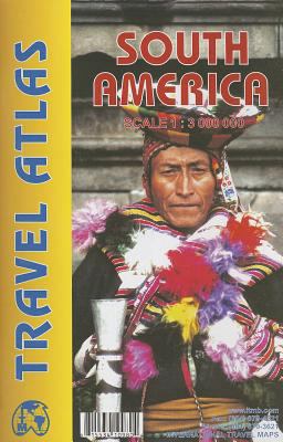 South America 1:3,000,000 Travel Atlas [Multilingual] 155341098X Book Cover