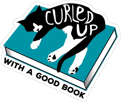 Curled Up with a Good Book Sticker (Pack of 6) 1423670361 Book Cover