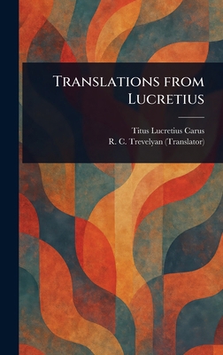 Translations From Lucretius 1023565919 Book Cover
