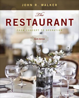 Restaurant From Concept to Operation B00A2MXNI2 Book Cover