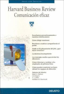 Harvard Business Review Comunicacion Eficaz [Spanish] 8423422852 Book Cover