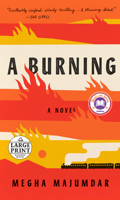 A Burning [Large Print] 0593214765 Book Cover