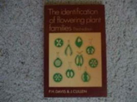 The Identification of Flowering Plant Families:... 0521377072 Book Cover