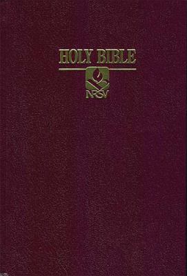 Large Print Pew Bible-NRSV [Large Print] 0529110059 Book Cover