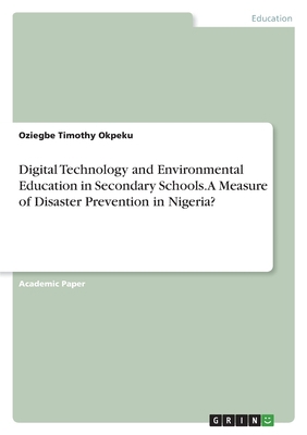 Digital Technology and Environmental Education ... 3346870324 Book Cover