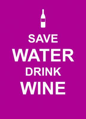 Save Water, Drink Wine 1849532699 Book Cover